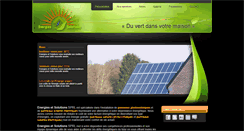 Desktop Screenshot of energiesetsolutions.be